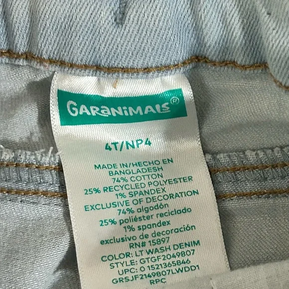 5 Pair BUNDLE!! Girls Jeans size 4 Toddler Jumping Beans
Garanimals Lee Baby Gap - Picture 5 of 13